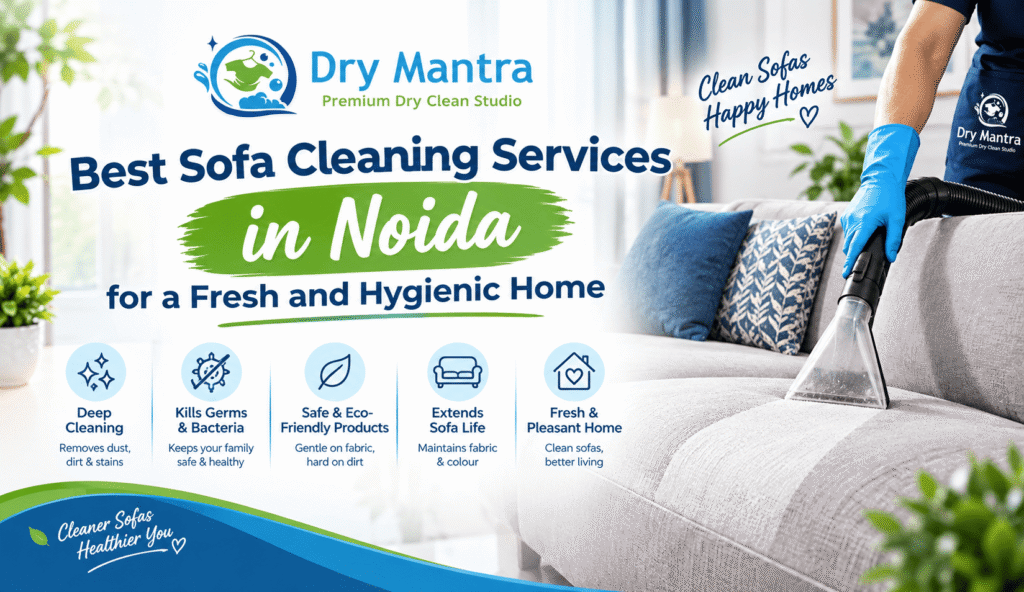 Best Sofa Cleaning Services in Noida for a Fresh and Hygienic Home