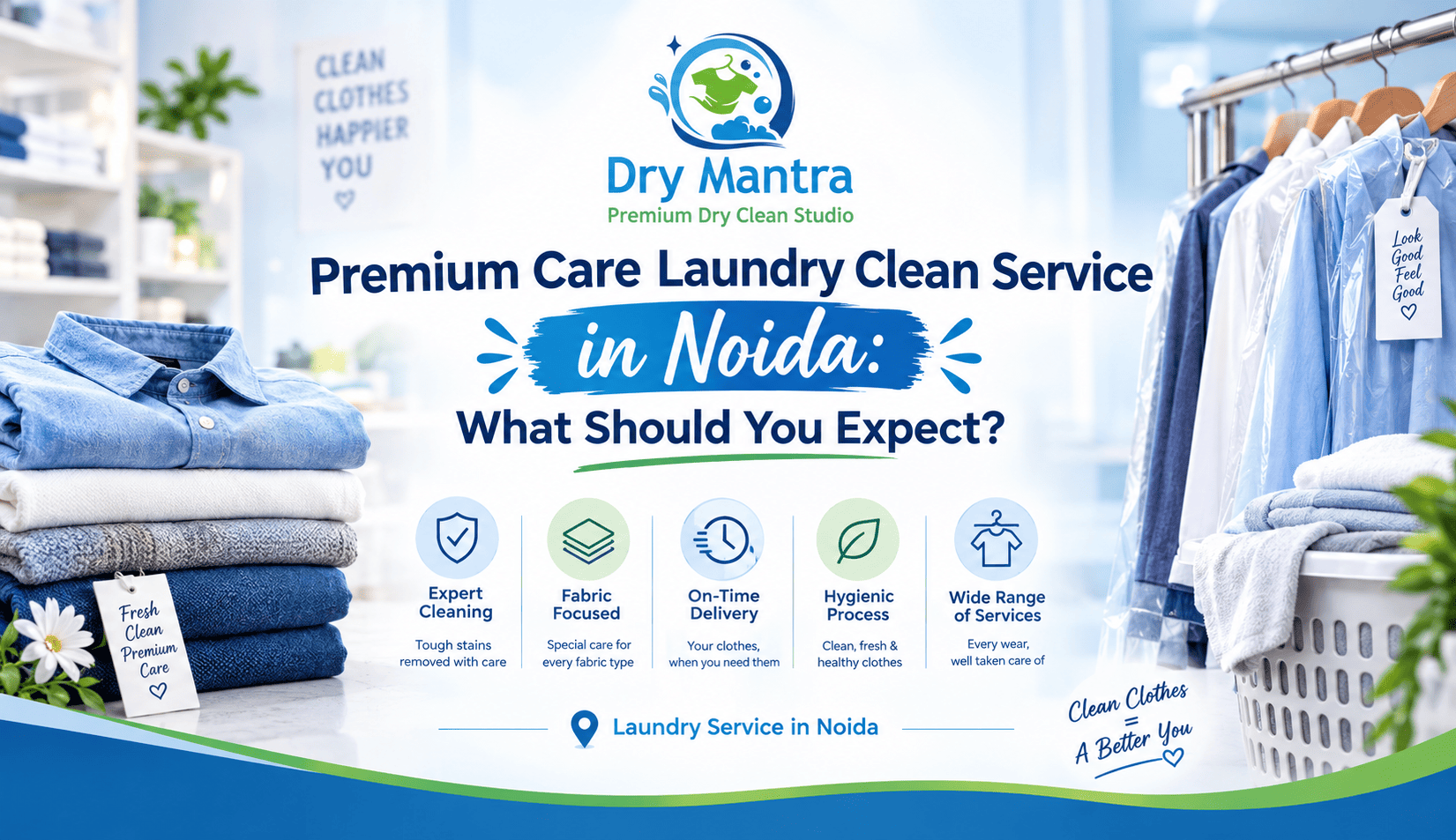 Premium Care Laundry Clean Service in Noida: What Should You Expect?