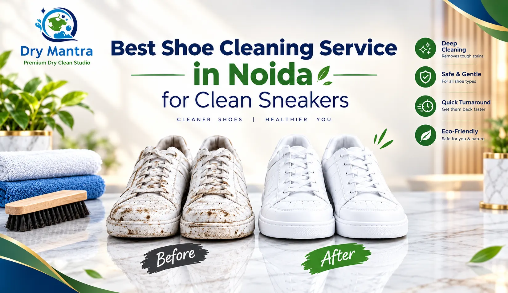 Best Sneaker Cleaning Service in Noida for Fresh and Spotless Sneakers